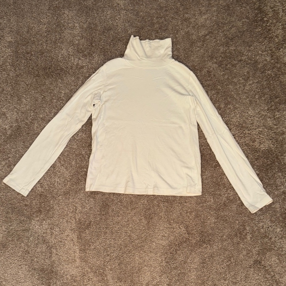 Gymboree Cream Turtleneck Top